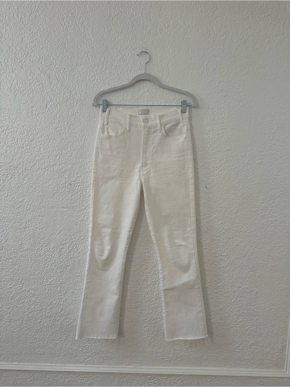 MOTHER The Hustler Ankle Fray Jeans